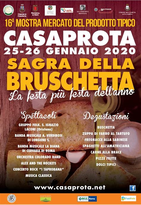 sagra della bruschetta lariano|Torna la Sagra della Bruschetta: pane e pomodoro protagonisti a。